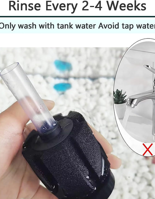 Load image into Gallery viewer, Aquarium Bio Sponge Filter Breeding Fry Betta Shrimp Nano Fish Tank (Small up to 10Gal)
