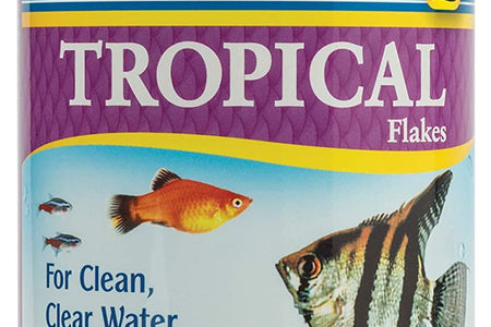 FISH FOOD FLAKES, Formulated to Help Fish More Readily Use Nutrients Which Means Less Waste and Clean, Clear Water, Feed up to Twice a Day as Much as They'Ll Eat in 5 Minutes