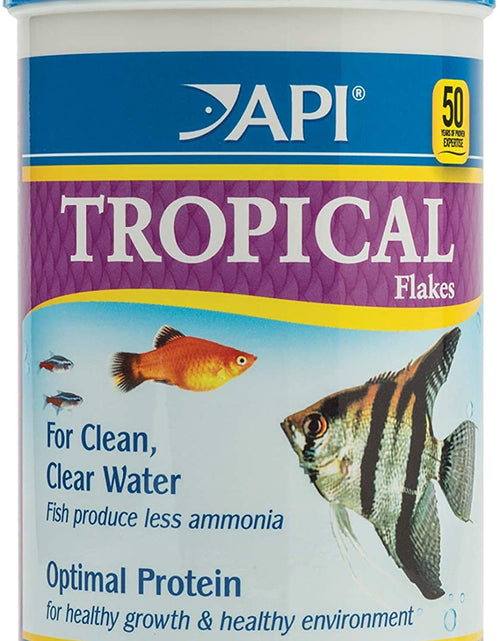 Load image into Gallery viewer, FISH FOOD FLAKES, Formulated to Help Fish More Readily Use Nutrients Which Means Less Waste and Clean, Clear Water, Feed up to Twice a Day as Much as They'Ll Eat in 5 Minutes
