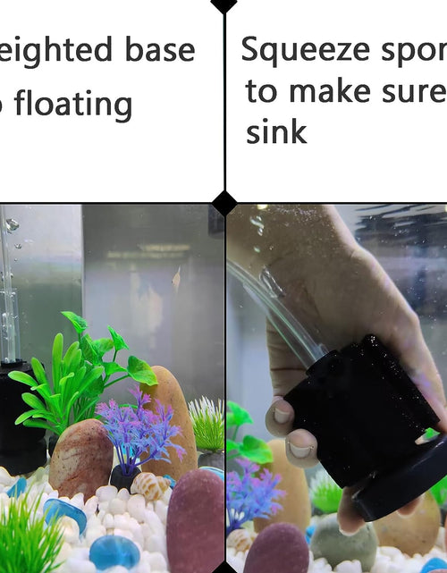 Load image into Gallery viewer, Aquarium Bio Sponge Filter Breeding Fry Betta Shrimp Nano Fish Tank (Small up to 10Gal)
